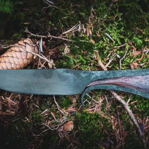 Upcycling-Messer aus Federstahl