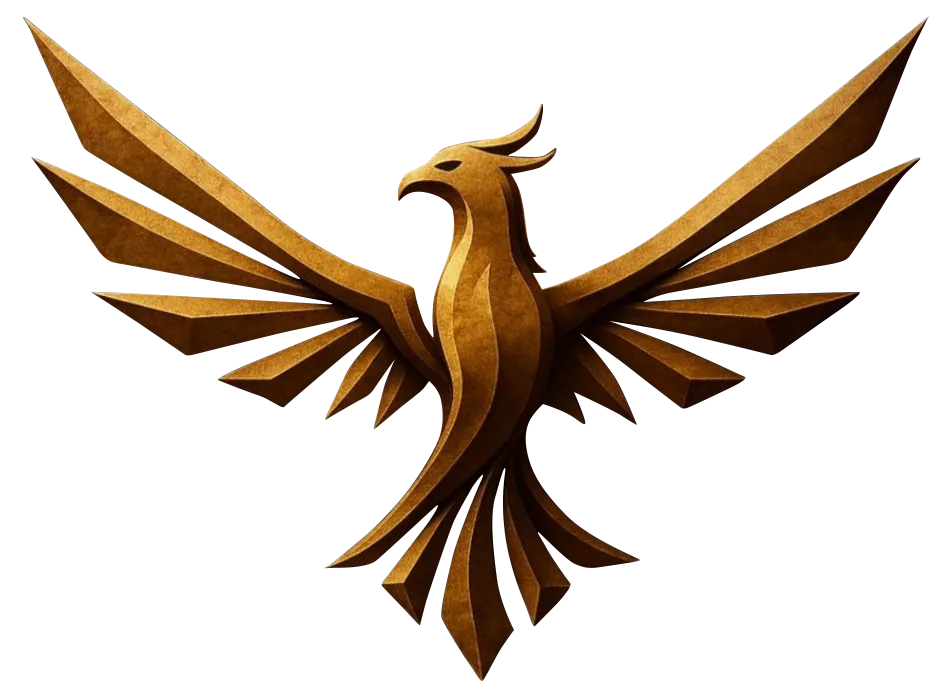 Illustration eines Phoenix